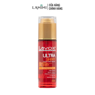 Serum Huyết Thanh Dưỡng Bóng Tóc Lavox 60ML
