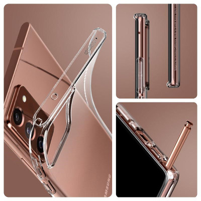 Ốp lưng silicon dẻo cho Samsung Galaxy Note 20 Ultra hiệu Ultra Thin siêu mỏng 0.6mm - Hàng nhập khẩu