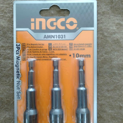 BỘ MŨI TỪ BẮN TÔN 3 CHI TIẾT 10X65MM INGCO AMN1031 - HÀNG CHÍNH HÃNG