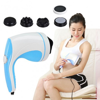 Máy massage bụng cầm tay 4 đầu hồng ngoại Puli PL-603B