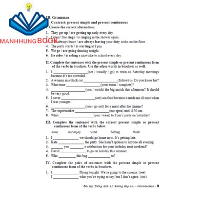 SÁCH - bài tập tiếng anh 11 chân trời không đáp án theo chương trình giáo dục phổ thông mới