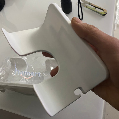 Giá Đỡ Treo Máy Sấy Tóc Dán Tường Hamart Lỗ Móc Đầu Cắm Chống Rối Dây Sấy Tóc Rảnh Tay Tiện Lợi