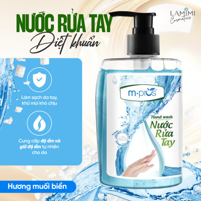  Nước Rửa Tay Diệt Khuẩn - Muối Biển