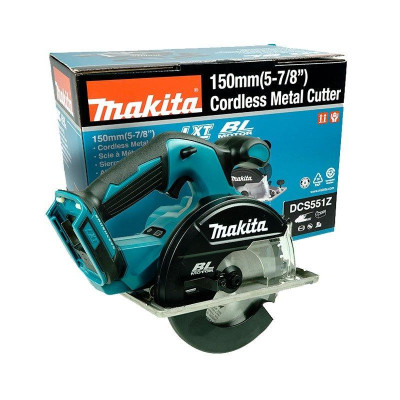 MÁY CẮT KIM LOẠI DÙNG PIN 18V 150MM MAKITA DCS551Z (KHÔNG KÈM PIN VÀ ĐẾ SẠC)  - HÀNG CHÍNH HÃNG