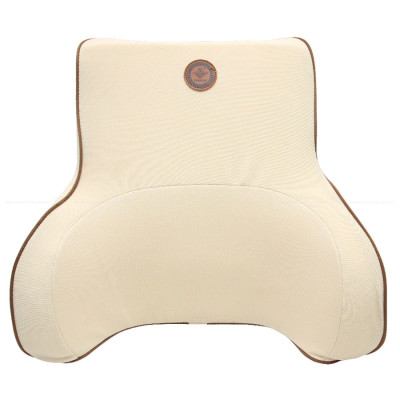 Tựa Lưng Ô Tô Cao Su Non Vải Nỉ CIND G002 Màu Kem