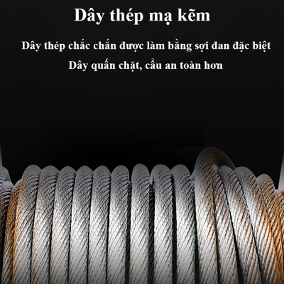 Bộ Tời Điện Kèm Rùa ABG PA200 (100/200kg) 12 Mét - Giúp Máy Tời Treo Nâng Hạ Vật Nặng Dễ Dàng Trong Nhà Xưởng Công Nghiệp Và Đời Sống, Nâng Kéo Linh Hoạt, Hiệu Quả Cao - Hàng Chính Hãng