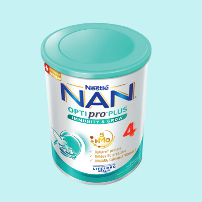 Sữa bột NAN OPTIPRO PLUS 4 Nestle Bé 2 - 6 tuổi 1500g/lon Giúp tiêu hóa tốt