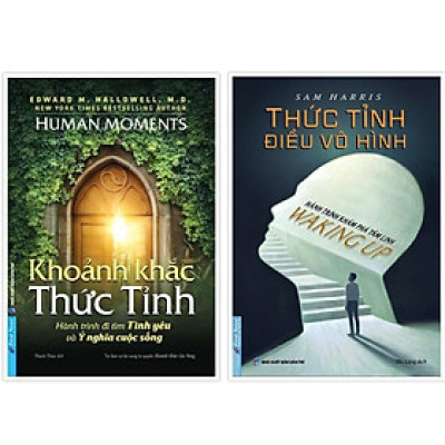 Sách Combo Khoảnh Khắc Thức Tỉnh + Thức Tỉnh Điều Vô Hình - Bản Quyền