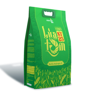 [Mua 1 Tặng 1] Mua 1 túi Gạo ST25 Lúa Tôm túi 5kg - Tặng 1 túi Tấm ST25 2kg (Tổng 7kg)