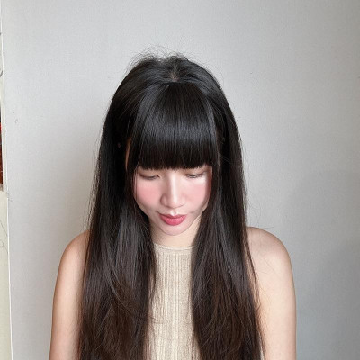 Mái 2 ria dày tóc thậ.t nữ (không có tóc phía sau) - Tóc Đẹp Vân Anh