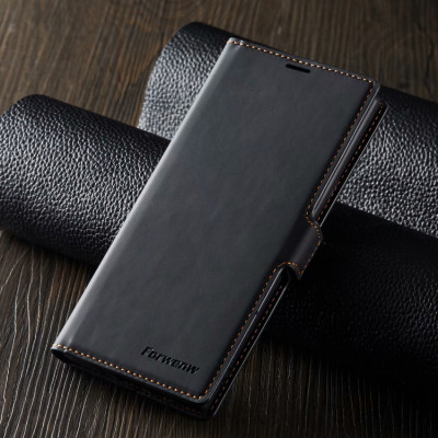 Bao da cao cấp dành cho Samsung Galaxy S10 5G dạng ví chính hãng Forwenw - Hàng nhập khẩu
