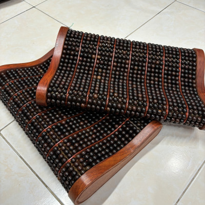 Gối Công Thái Học , Gối Hạt Gỗ Mun Cao Cấp ( Mian. vn )