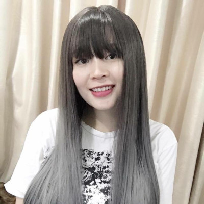 Tóc giả cao cấp omber cosplay nhật bản- tặng lưới chùm tóc