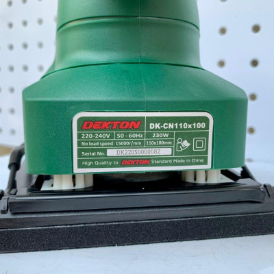 MÁY CHÀ NHÁM CHỮ NHẬT 230W (110mm x 100mm) DEKTON DK-CN110x100 - HÀNG CHÍNH HÃNG