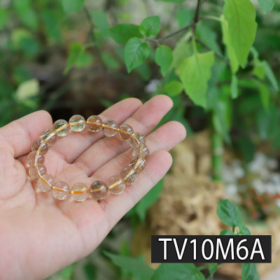 Vòng thạch anh tóc vàng by Anqlo Lusso 10mm-6A