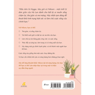 Sách - Niksen - Sức Mạnh Của Việc Tạm Dừng - Annette Lavrijsen - AZ Việt Nam