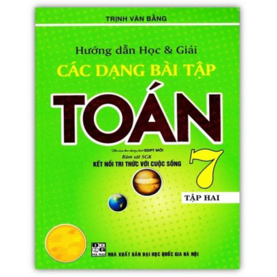 Sách - Combo Hướng Dẫn Học & Giải Các Dạng Bài Tập Toán 7 - Tập 1 + 2 ( Kết Nối )