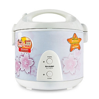 Nồi Cơm Điện Sharp KS-N192ETV SP - 1.8 Lít - Hàng chính hãng