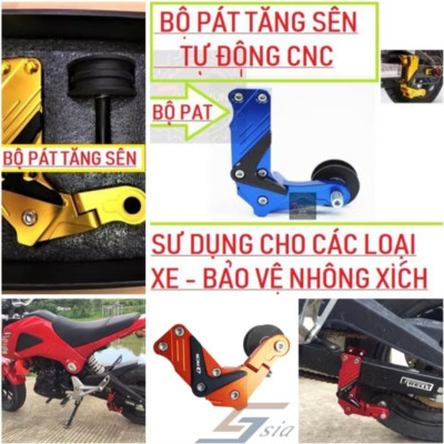 PAT TỰ ĐỘNG TĂNG SÊN XÍCH XE MÁY THUẬN TIỆN 