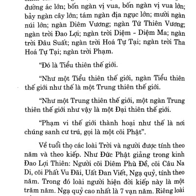 Chư Phật Và Thế Giới Chúng Sanh