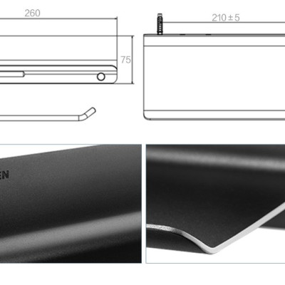 Lô giấy vệ sinh kết hợp kệ để đồ dòng Cologne Moen - ACC2705BLK