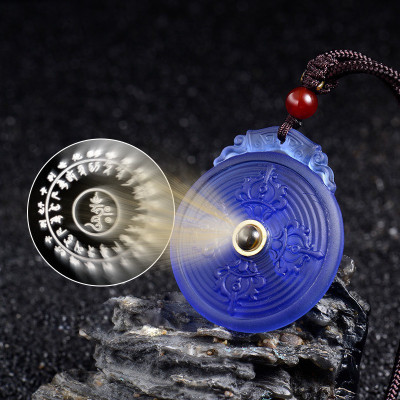 DÂY CHUYỀN TÂM CHÚ PHẬT DƯỢC SƯ ĐÁ LƯU LY