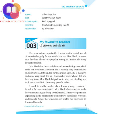 Sách - 120 bài luận tiếng Anh (bìa mềm)