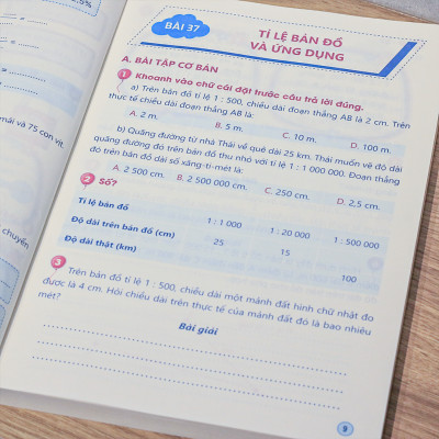 Combo 5 Cuốn Sách Toán Từ Cơ Bản Đến Nâng Cao Dành Cho Học Sinh Lớp 5