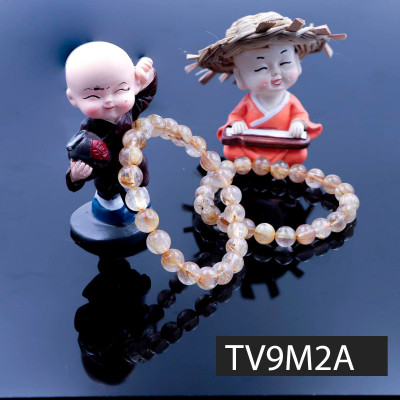 Vòng thạch anh tóc vàng by Anqlo Lusso 9mm-2A