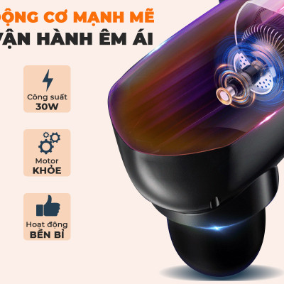 Máy massage cầm tay hồng ngoại OKACHI LUXURY JP-M610 (màu đen) 