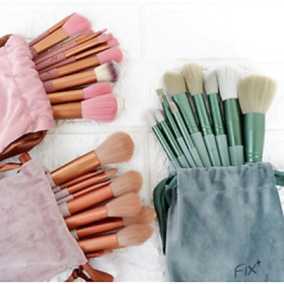 Bộ Cọ Trang Điểm Mini 13 Chi Tiết - Giao màu ngẫu nhiên