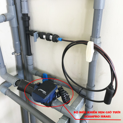 Bộ Điều Khiển Hẹn Giờ Tưới Tự Động Aquapro Sử Dụng Pin