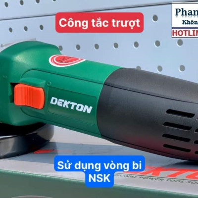 Máy Mài Góc Dekton DK-AG850R chống tự khởi động lại