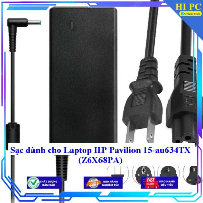 Sạc dành cho Laptop HP Pavilion 15-au634TX (Z6X68PA) - Kèm Dây nguồn - Hàng Nhập Khẩu