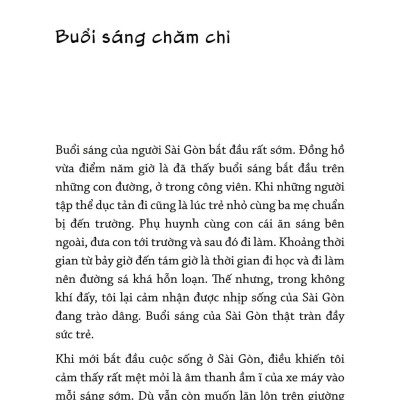 Park Tiên Sinh Sống Giữa Sài Gòn