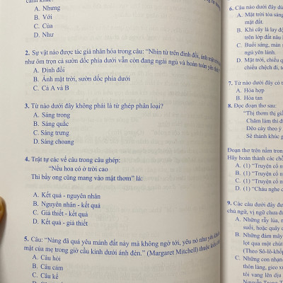 Sách 100 Đề trắc nghiệm đánh giá năng lực môn Tiếng Việt Tập 1 (Đề 01 - Đề 50)