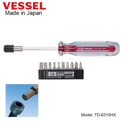 Bộ tô vít TD-6310HX thương hiệu Vessel (Nhật Bản)