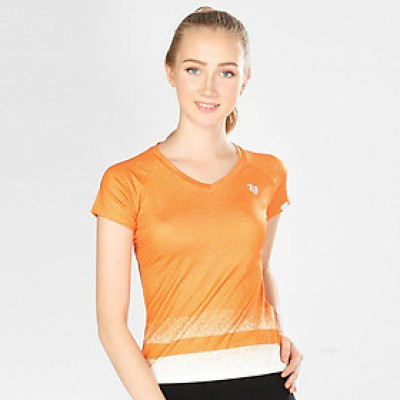 Áo Thể Thao Nữ W Basic V Neck Org/Wht