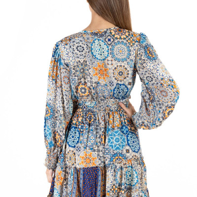 Đầm Boho Dài Tay Isla Bonita