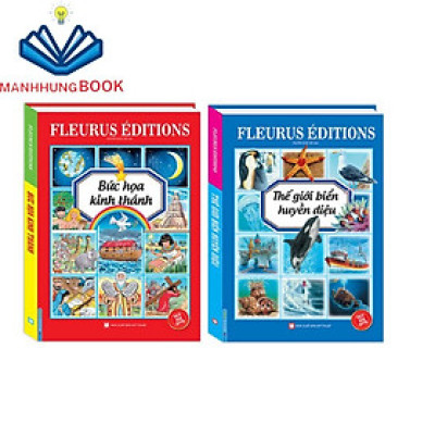 Sách-Combo 2c Bức họa kinh thánh & Thế giới biển huyền diệu (bìa cứng)
