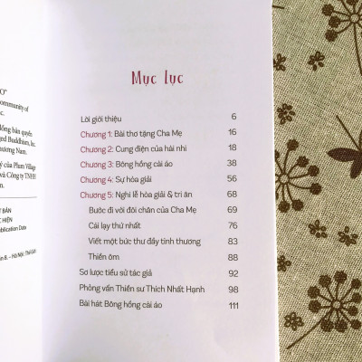 Bông Hồng Cài Áo - Thiền sư Thích Nhất Hạnh (Bìa cứng)