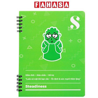 Sổ Lò Xo Note DISC? A5 - Kẻ Ngang - 160 Trang 80gsm - The Sun - S