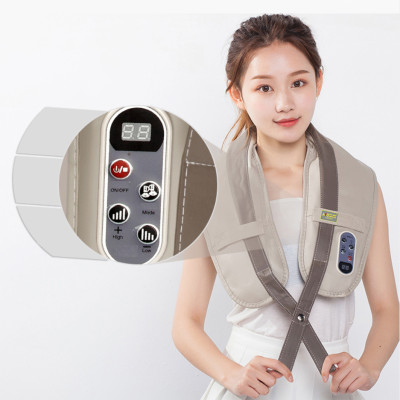 Máy massage đấm bóp thư giãn cổ vai gáy lưng aYosun Hàng Chính Hãng- 2.2kg, hàng cao cấp