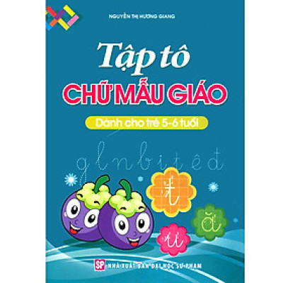 Sách - Tập tô chữ Mẫu giáo (5-6 tuổi)
