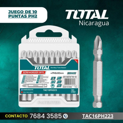 MŨI BẮT VÍT VĨ NHỰA TOTAL TAC16PH213, TAC16PH223 - HÀNG CHÍNH HÃNG