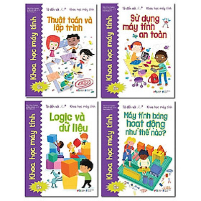 Bộ Sách Tớ Đến Với Khoa Học Máy Tính (Bộ 4 Cuốn)