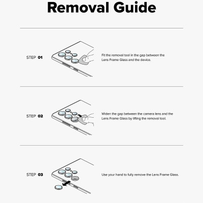 [Combo 2] Dán camera cho Samsung Galaxy Z Fold 7 RINGKE Lens Frame Glass - Hàng Chính Hãng