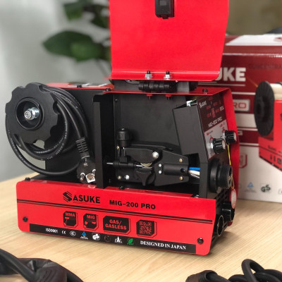 Máy Hàn MIG 3 Chức Năng Sasuke MIG 200-PRO (Tặng Cuộn Dây 1kg, Hàn Cuộn 1 - 5 Kg )- Hàng Chính Hãng