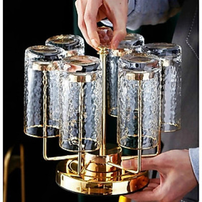 Giá Úp Cốc INox cao cấp Xoay 360 độ (hàng xuất Đức )