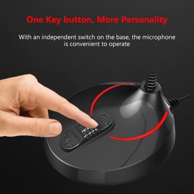 Micro Mini Dùng Cho Máy Tính PC, Laptop Cổng USB Công Nghệ Lọc Tiếng Ồn Cao Cấp AnZ thu âm chất lượng cao hỗ trợ học Online chat videocall Chuyên Nghiệp Live Stream Hát Karaoke Quay Video Ghi Âm Vlog Zoom Skype ĐT Smartphone, Microphone  Hàng Nhập Khẩu